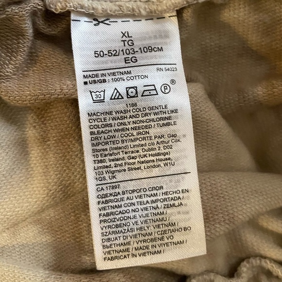 Banana Republic 3/4 sweat pants size XL - Picture 6 of 6